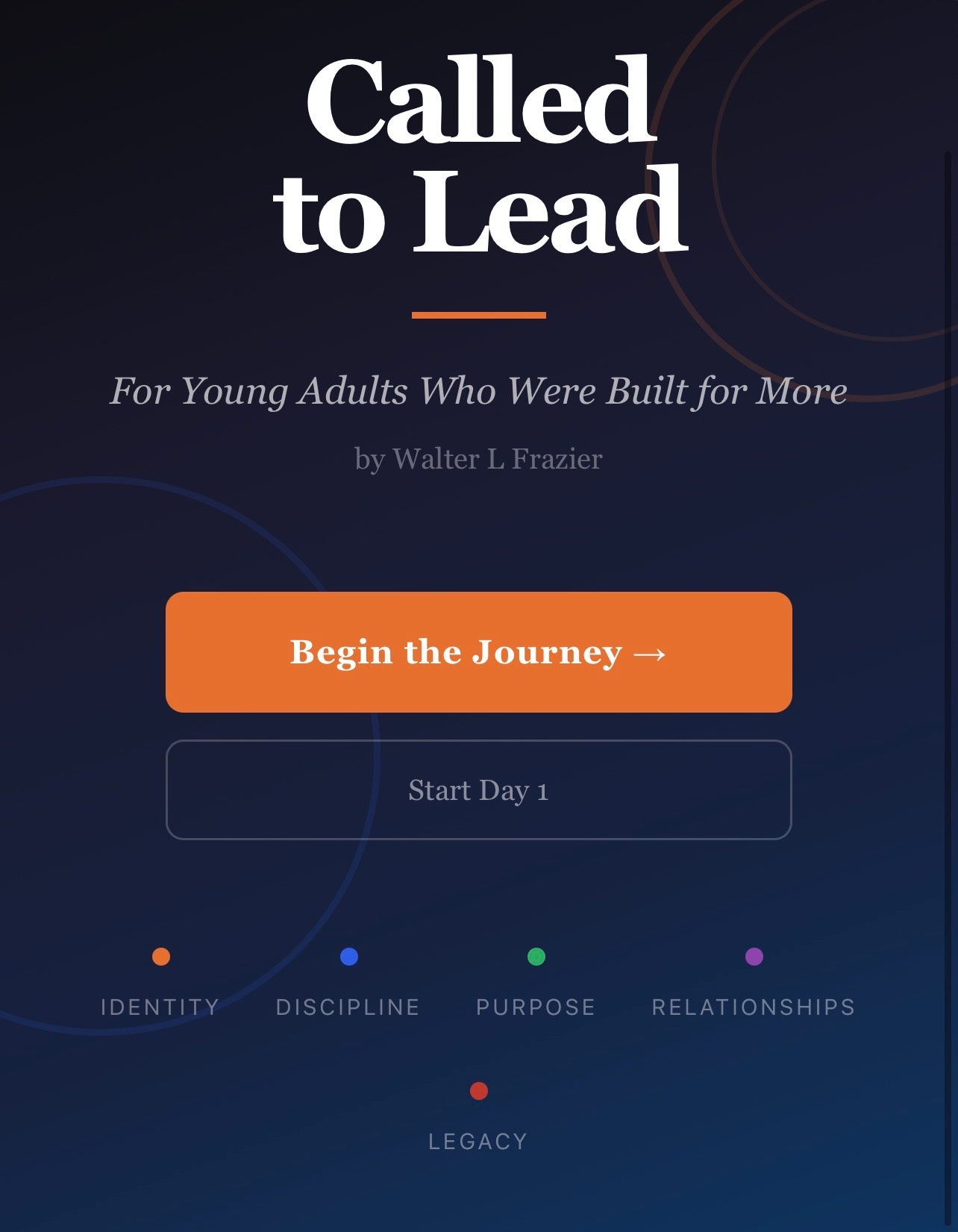 Called to Lead: A 30-Day Devotional for Young Adults Who Were Built for More